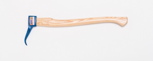 Log-pick, bended, Ash-handle